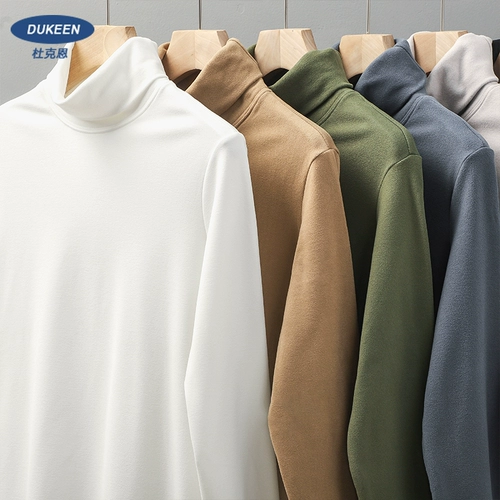 Бархатный базовый приятный телу зимний однотонный двусторонний удерживающий тепло лонгслив, в американском стиле