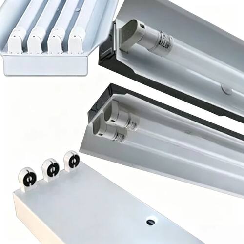 LED100W双管三管四管光管支架灯