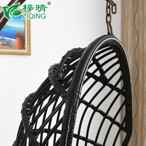 户e外 吊篮藤椅单人鸟巢吊椅摇篮椅客厅室内阳台成人秋千摇椅