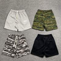 corteiz camouflage shorts Streethop Casual Fleece camouflage drawstring shorts fog thumbnail 7
