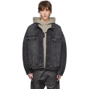 ESSENTIALS美潮高街春秋休闲宽松水洗Jerry同款FOG牛仔衣夹克外套