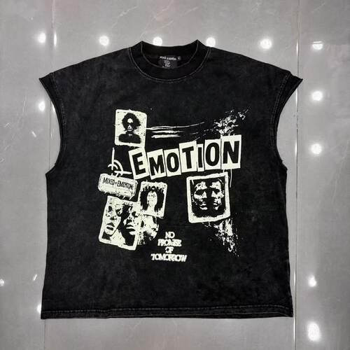 MIXEDEMOTION美潮无袖背心汗衫