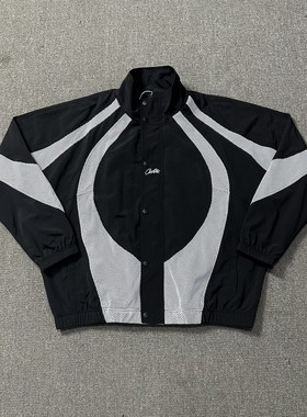 Corteiz Tracksuit Drill明星同款潮流撞色拼接设计夹克风衣外套