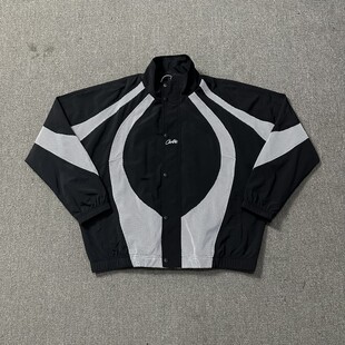 Corteiz Tracksuit Drill明星同款潮流撞色拼接设计夹克风衣外套
