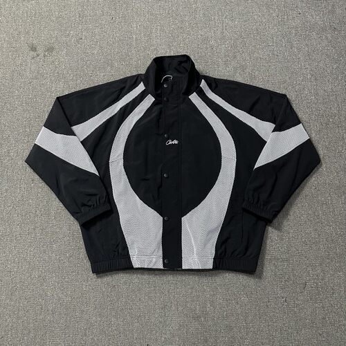 corteiz拼接撞色设计感风衣外套