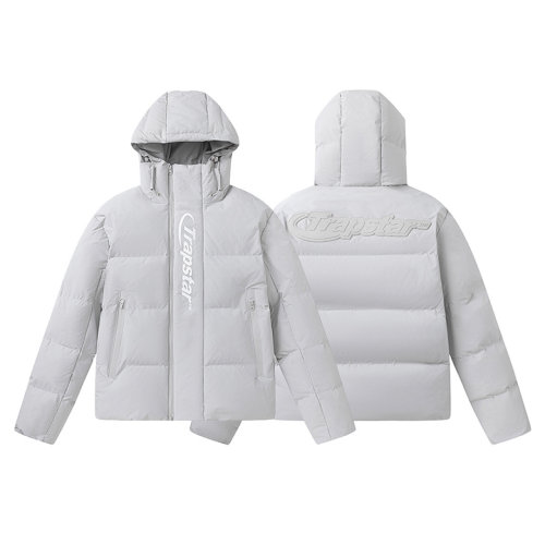 trapstar冬季保暖连帽棉服外套潮