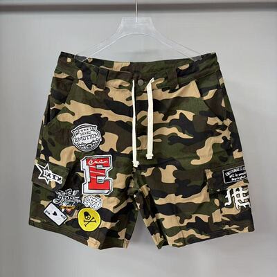 MIXEDEMOTION街头工装迷彩短裤