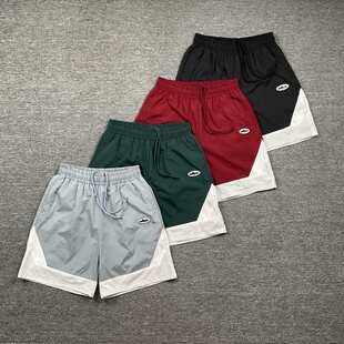 corteiz shorts美式高街潮牌运动休闲训练篮球梭织速干沙滩短裤夏