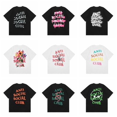 美潮高街短袖男女情侣纯棉T恤夏