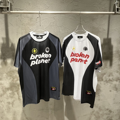brokenplanet美潮球衣短袖T恤男
