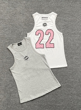 broken planet欧美高街潮牌夏季运动休闲纯棉无袖背心打底汗衫fog