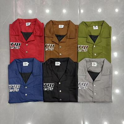 TRIPLESEVENS美潮休闲短袖衬衫
