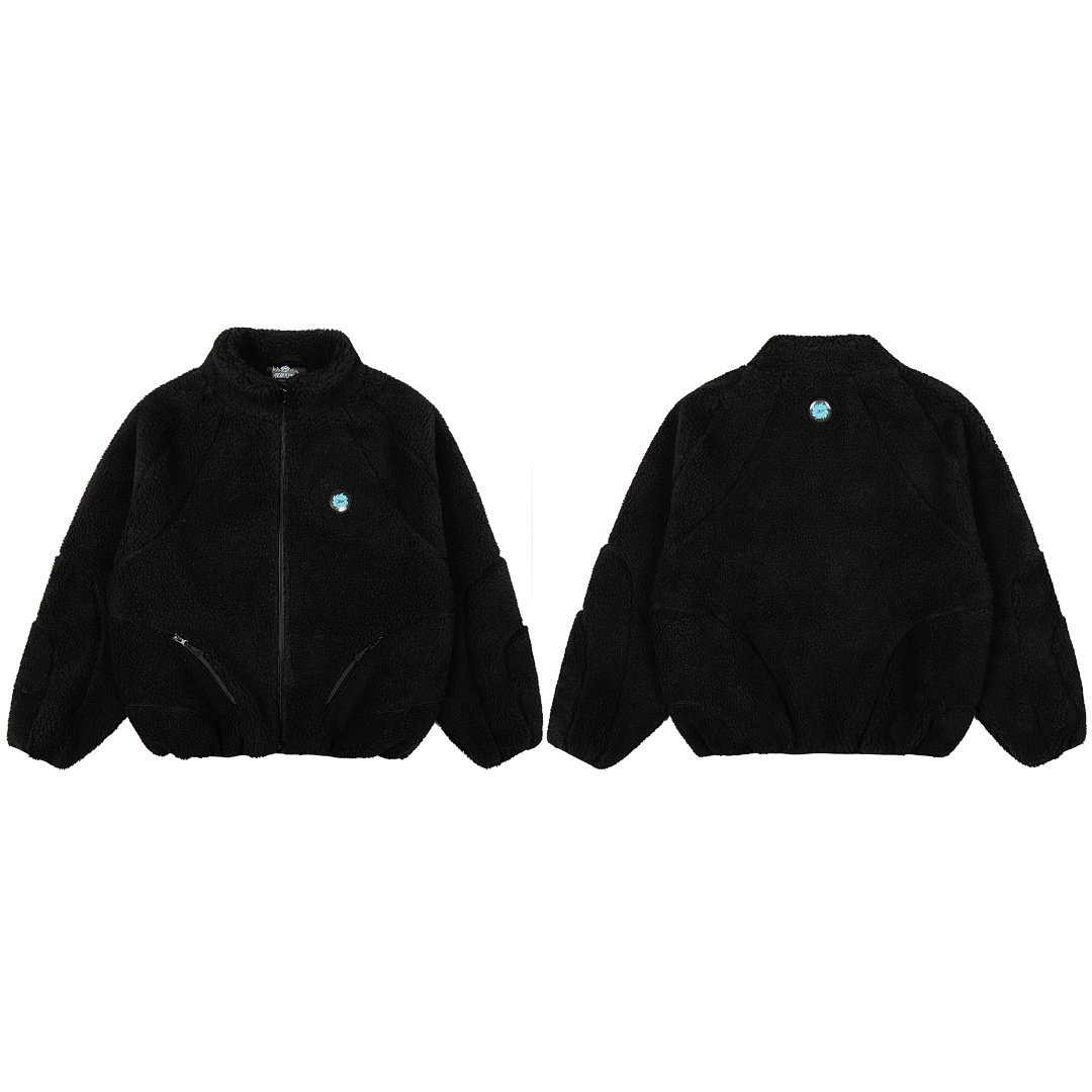 brokenplanet摇粒绒夹克外套男