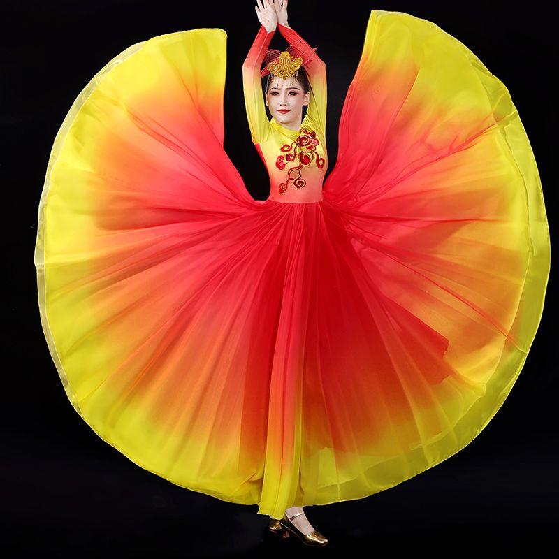 开场舞大摆裙六一演出服