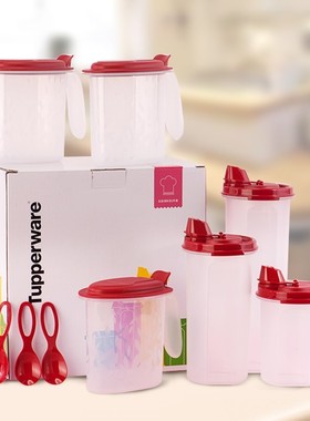 特百惠 乐厨调料宝6件套大嘴蛙调料盒油壶440/650/890ml套装正品