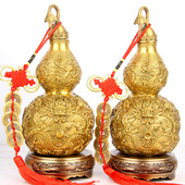 双龙珠 采购产品简单和五龙铜葫芦饰品 龙型铜葫芦 葫芦饰品