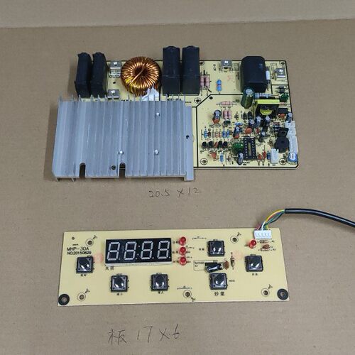 威米特商用大功率电磁炉控制板板灯板MHP-30A 6按键主板MHP-25A
