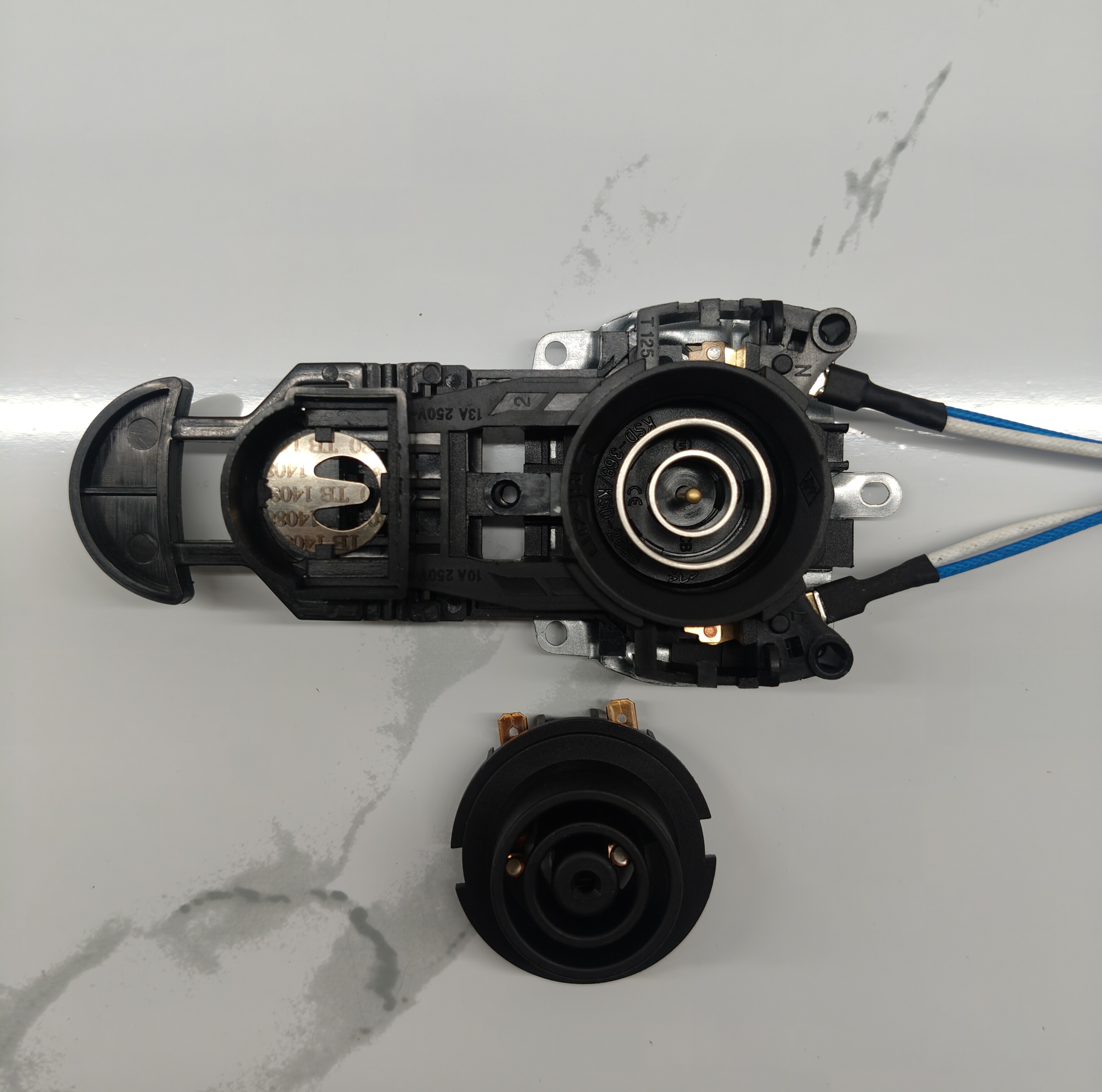 通用不锈钢壶雷凡LF机械电热快速壶温控器耦合器KSD-368/-268B