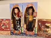 正版 反斗城玩具总动员20周年胡迪翠丝拉线说话巴斯光年公仔手办