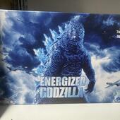 HIYA 核能可动怪兽人偶玩具 蓝莲哥斯拉 海雅 热能蓝背吐息