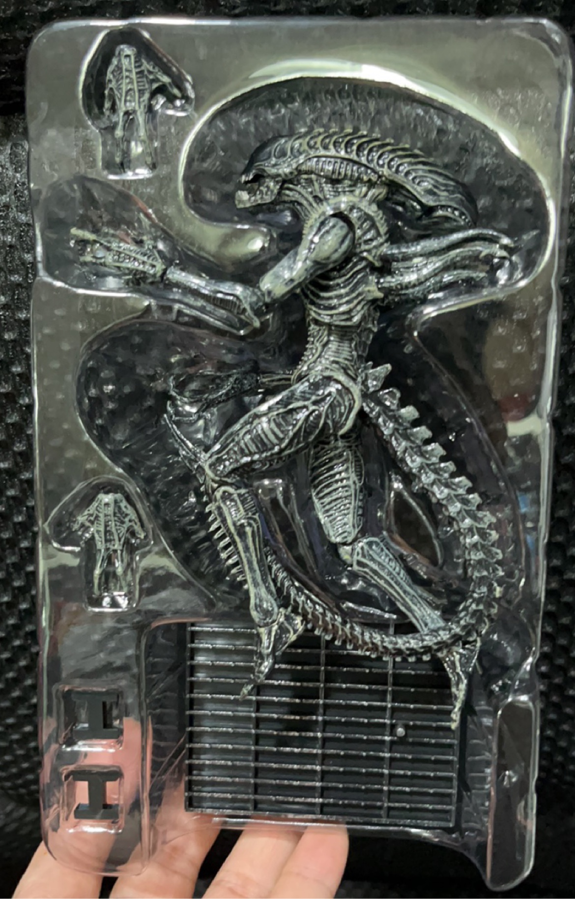 HIYA海雅迷你系列1/18异形大战铁血战士2 异形战士 5寸超可动人偶