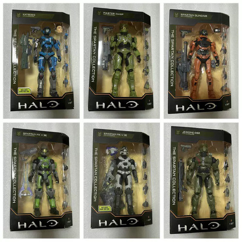 正品HALO Infinite光环无限 WCT士官长/N6 6.5寸可动兵人模型玩具