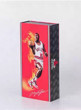 NBA篮球明星 迈克尔.乔丹 23号 白衣 公牛队 1/6可动手办模型摆件