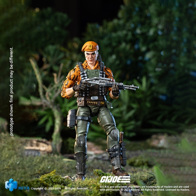 现货海雅HIYA1/18 特种部队GIJOE老虎力量火石 广和 可动兵人人偶