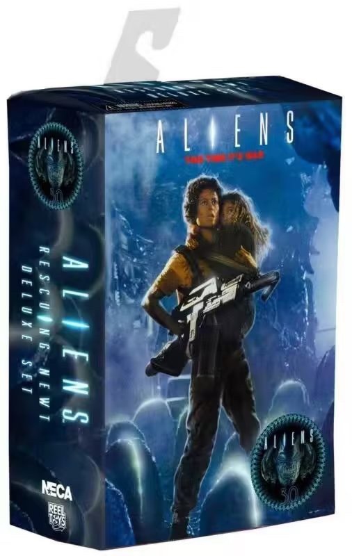盒装现货 neca 异形2 alien2 雷普利大妈小女孩 双人套装模型手办
