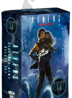 盒装现货 NECA 异形2 Alien2 雷普利大妈小女孩 双人套装模型手办
