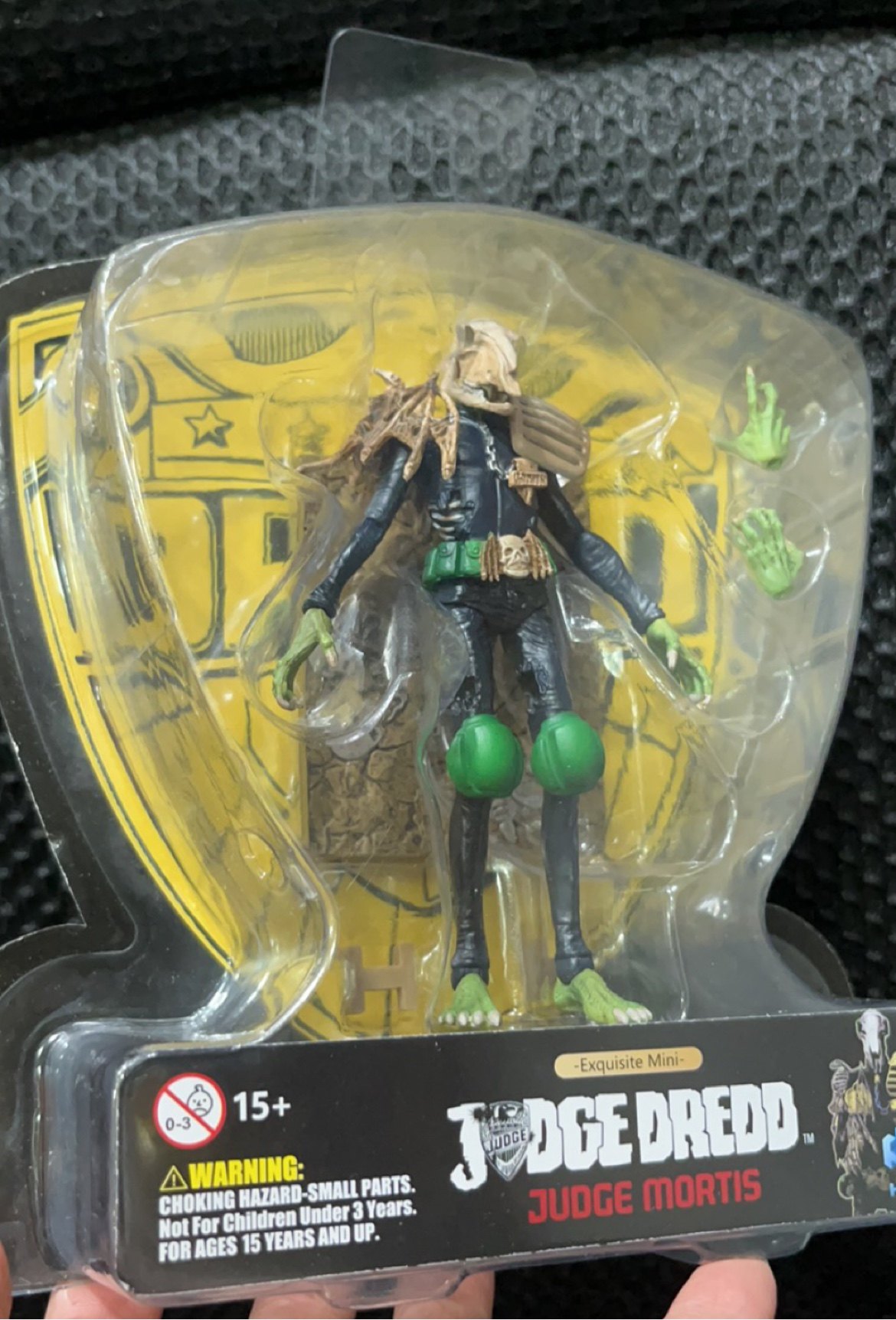 hiya海雅迷你系列1/18特警判官 尸灵判官 10cm超可动人偶模型玩具