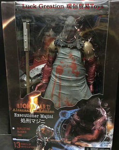 NECA 生化危机5 男主角chris克里斯 僵尸屠夫侩子手关节模型