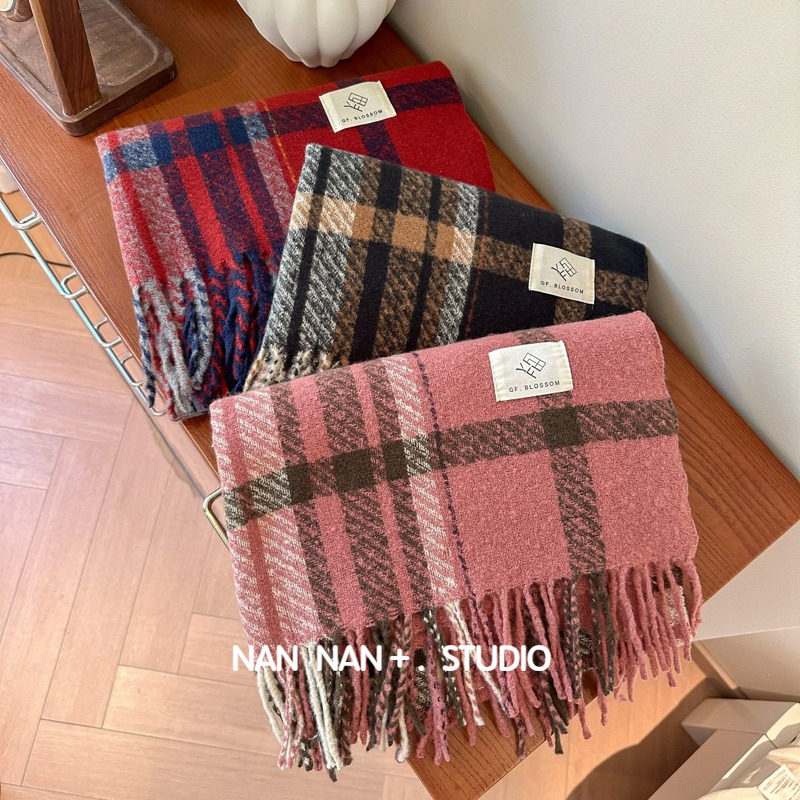 复古拼色格纹仿羊绒圈圈纱围巾女冬保暖英伦风情侣长款围脖大披肩,服饰配件/皮带/帽子/围巾,围巾/丝巾/披肩,淘宝优惠券,粉丝福利购,淘宝优惠卷