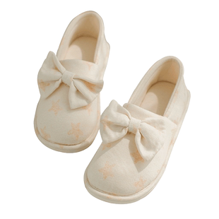 月子鞋春秋季包跟厚底防滑室内孕妇鞋子平底春夏季薄款产妇产后鞋