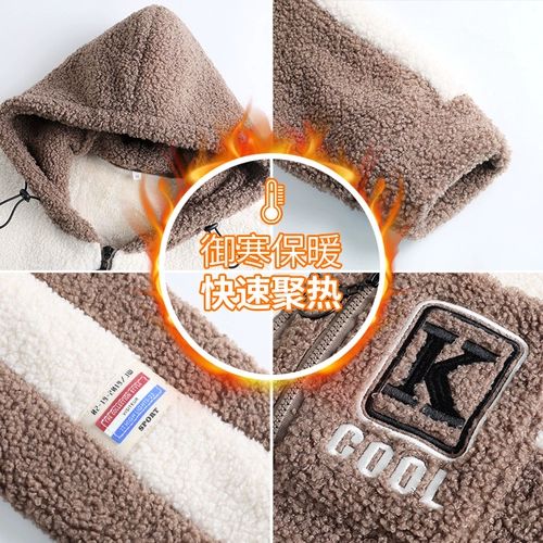 Демисезонная утепленная куртка, длинная удерживающая тепло толстовка с капюшоном для отдыха, средней длины, оверсайз