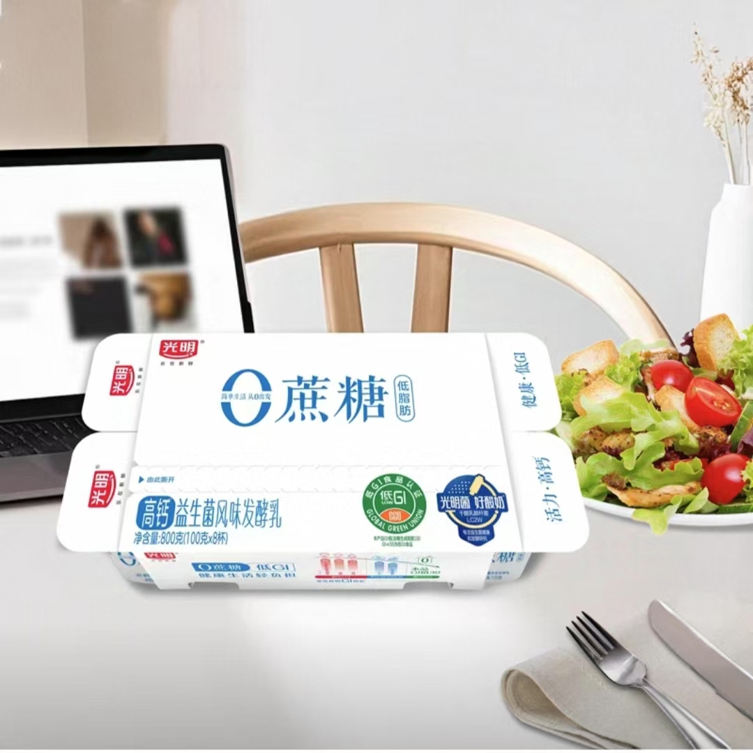 光明低脂肪木糖醇高钙风味发酵乳
