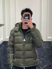 25 Winter Jacket Maya White Duck down Filled Hooded Windproof down Jacket for Men and Women Classic Style