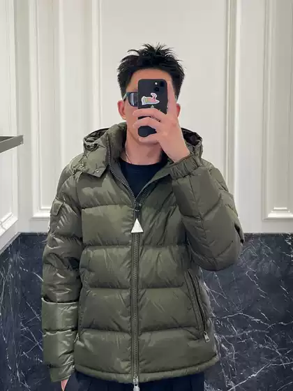 25 Winter Jacket Maya White Duck down Filled Hooded Windproof down Jacket for Men and Women Classic Style