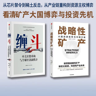 正版全2册缠斗中美经贸重构与全球经济新秩序+战略性矿产 大国资源竞争与中国方略翟东升等著中 读懂大国博弈把握未来趋势