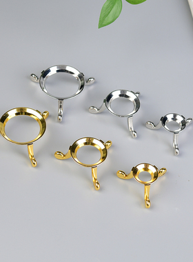 树脂水晶球底座葫芦矿标摆件支架