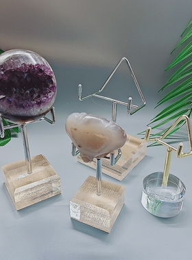 透明亚克力水晶底座展示架