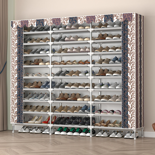 20mm钢管鞋 柜 架家用经济型简易收纳架家门口防尘多层大容量宿舍鞋