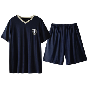【捡漏】睡衣女夏季纯棉短袖夏天男士全棉半袖长裤家居服套装