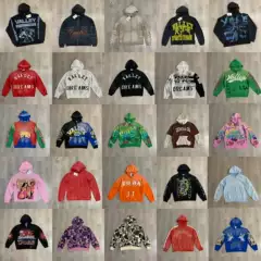 Vale Forever Valley 26Ss American Trendy Brand Roughplay Washed and Distressed High Street Sweatshirt Trend