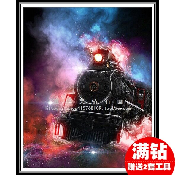 5D Full three-dimensional diamond DIY Diamonds European style starry sky Soul Train Diamonds Stick drill Cross stitch Side drill Round diamondin the Home Fabric , Stitch &amp; Tools Accessories , Cross Stitch Kit  category - from Buy2taobao.com to provide professional Taobao agent buy service