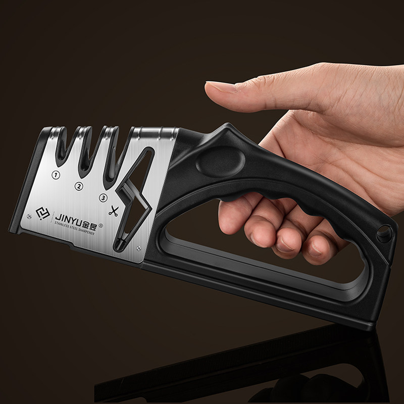 德国高级磨刀神器家用快速磨菜刀磨剪子专用多功能磨刀石开刃工具