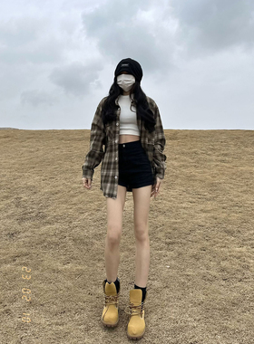 夏季短裤女外穿性感辣妹包臀裤a字热裤休闲裤女高腰弹力紧身裤子