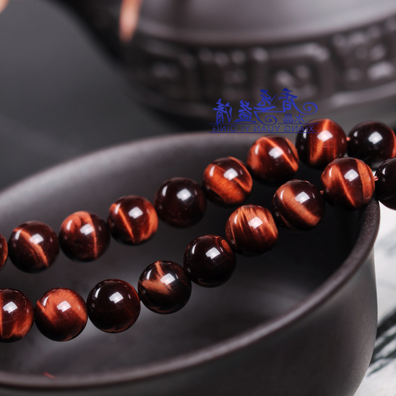 包邮DIY饰品手串项链配珠虎眼石