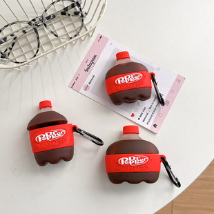 胡椒博士适用苹果AirPods4耳机壳pro第二代ipod无线蓝牙3充电仓盒1防摔恶搞软新款airpodspro2保护套