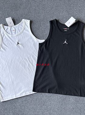 NIKE耐克正品JORDAN男子运动训练无袖透气T恤短袖FQ6990-010-100
